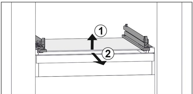 LIEBHERR SIFNSF5128-20 - Retirer la tablette en verre - 1