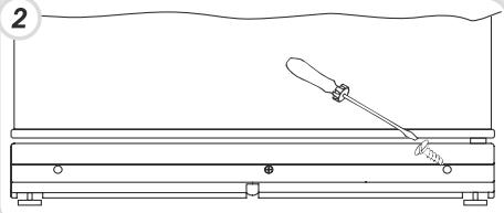 CANDY CFC350AGX - Inverser le SENS d'ouverture des PORTES - 5