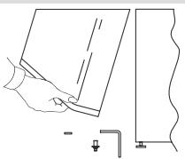 CANDY CFC350AGX - Inverser le SENS d'ouverture des PORTES - 3