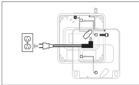 PHILIPS WAS6050 - Fixation du support pour installation sur surface horizontale - 1