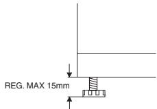 FRATELLI ONOFRI RE 92 DFA ANTH - DIMENSIONS D'ENCOMBREMENT (mod. 108) - 3