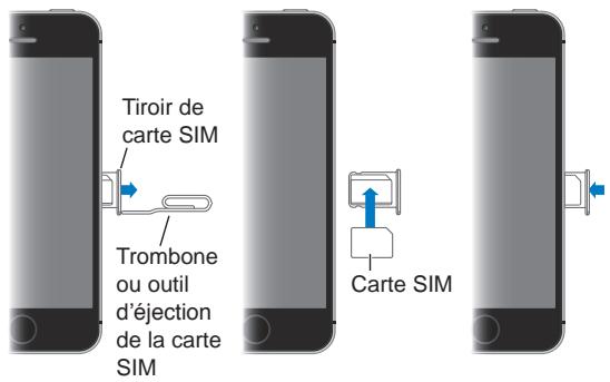 APPLE iPhone5S16GoReconditionne4345037 - Installer la carte SIM - 1