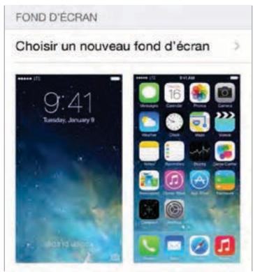 APPLE iPhone5S16GoReconditionne4345037 - Changer de fond d'écran. - 1