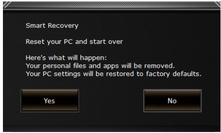 GIGABYTE AERO 15 OLED - GIGABYTE Smart Recovery - 1