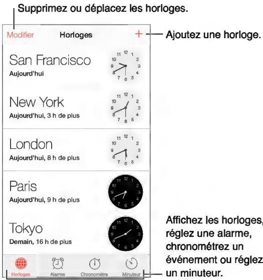 APPLE IPHONE 6 32G0 GOLD - Horloge en un coup d'œil - 1