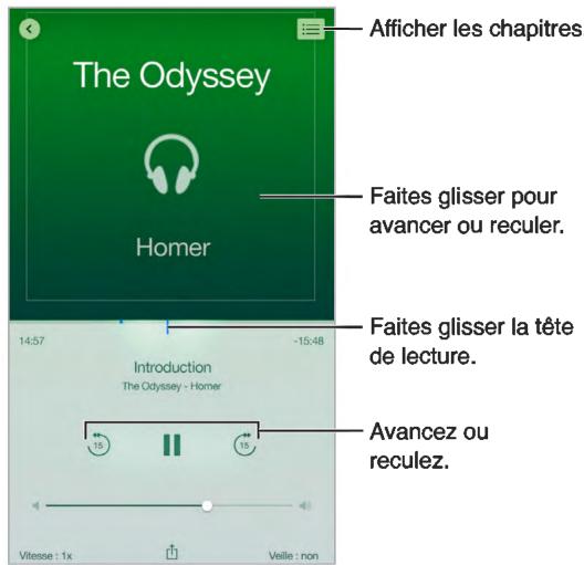 APPLE IPHONE 6 32G0 GOLD - Écouter un livre audio - 1
