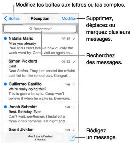 APPLE IPHONE 6 32G0 GOLD - Écrire des messages - 1