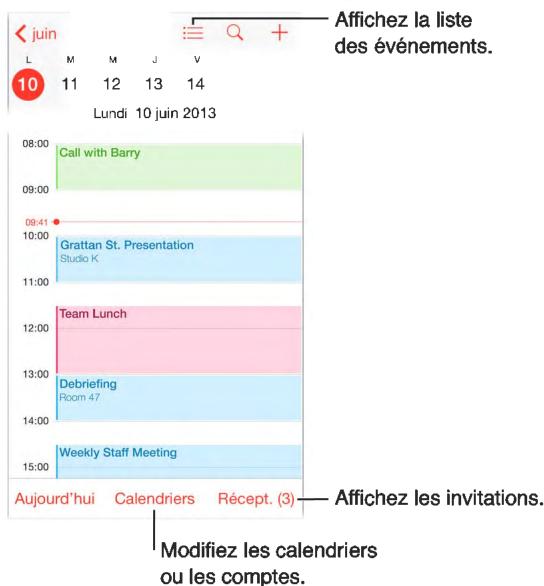 APPLE IPHONE 6 32G0 GOLD - Calendrier en un coup d'œil - 1