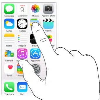 APPLE IPHONE 6 32G0 GOLD - Commencer par l'écran d'accueil - 1