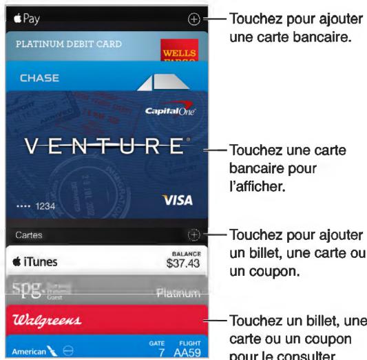 APPLE IPHONE 6 32G0 GOLD - Passbook en un coup d'œil - 1