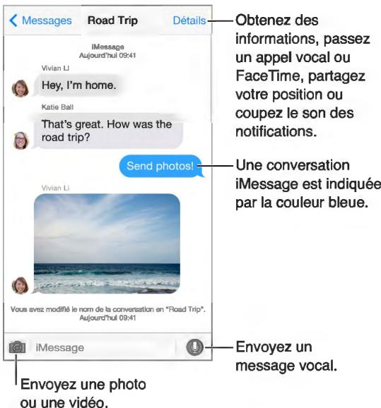 APPLE IPHONE 6 32G0 GOLD - Envoyer et recevoir des messages - 1
