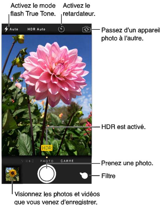 APPLE IPHONE 6 32G0 GOLD - Appareil photo en un coup d'œil - 2