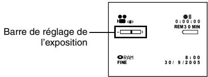 HITACHI DZ-MV730ME - Réglage de la luminosité de l'image à enregistrer (Exposition) - 1
