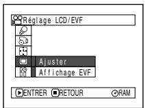HITACHI DZ-MV730ME - RéGLAGE DE LA LUMINOSITÉ DU VISEUR (LUMINOSITÉ EVF) - 1
