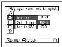 HITACHI DZ-MV730ME - SELECTION DE LA QUALITÉ DES IMAGES FIXES (QUALITÉ) - 1
