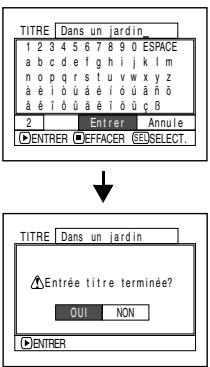 HITACHI DZ-MV730ME - CHANGEMENT DU TITRE D'UN PROGRAMME (TITRE) - 3