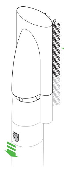 DYSON AirwrapOnyxGold - Utiliser les embouts - 2