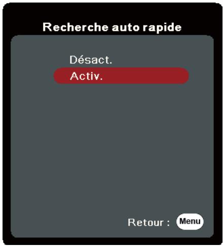 VIEWSONIC PX701-4K - Sélection d'une source d'entrée - 1