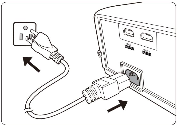 VIEWSONIC PX701-4K - Connector l'alimentation - 1