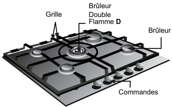 NEFF T9526NOINOX - Ainsi se présente votre table de cuisson : - 7