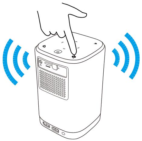 AAA MateVideoprojecteurQUMIL_Z1V_N - UTILISATION DU HAUT-PARLEUR BLUETOOTH® - 1