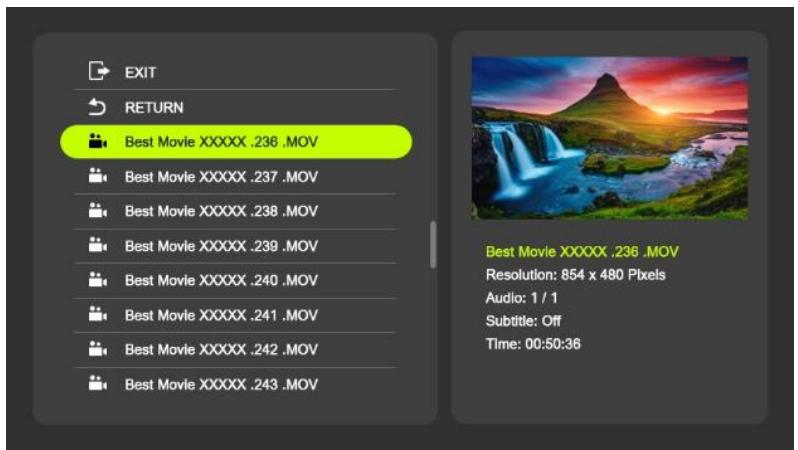 AAA MateVideoprojecteurQUMIL_Z1V_N - REMARQUE : - 1