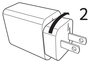 ACER ICONIA A1-840FHD - Adaptateur à fiches amovibles - 2