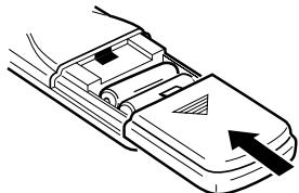 TOSHIBA SD 324 ES ARGENT - Mise en place des piles - 3