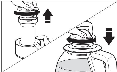 RITCHENAID 5KEH1322ESS - UTILISATION DE LA BOUILLOIRE-THÉIQUE 2EN1 - 1