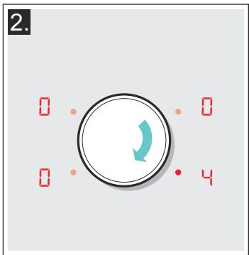 NEFF T57TT60N - Sélectionner un foyer et une position de chauffe - 2