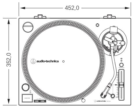 AUDIO TECHNICA URNTSUAT-LP120X-USBSV - Lors du transport de la platine - 1