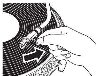 AUDIO TECHNICA URNTSUAT-LP120X-USBSV - Arrêter le disque - 3
