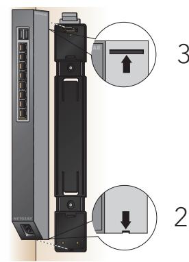 NETGEAR S108GE - Fixation murale du switch - 2