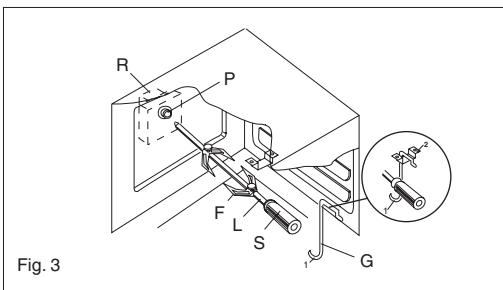 FRATELLI ONOFRI RC97DF B BLEU - Tournebroche (selon les moseles) - 1