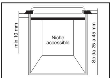 ROSIERES TCS 40 F - Encastrement - 2