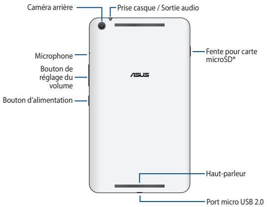 ASUS ME581C - Vue arrière - 1