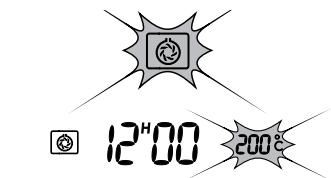 DE DIETRICH DME 1095 M MIROIR - Programmation de la fonction chaleur tournante - 1