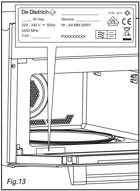 DE DIETRICH DME 1095 M MIROIR - - INTERVENTIONS - 1