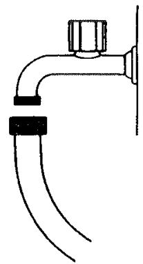 VEDETTE D900BLANCHE - Alimentation en eau froide - 2