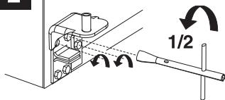 WHIRLPOOL WSE5521A+ - Alignment des portes - 15