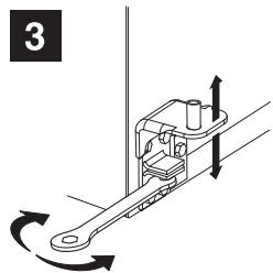 WHIRLPOOL WSE5521A+ - Alignment des portes - 18