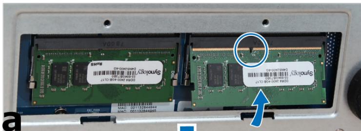 SYNOLOGY DS1618 - Pour installer le module de RAM : - 2