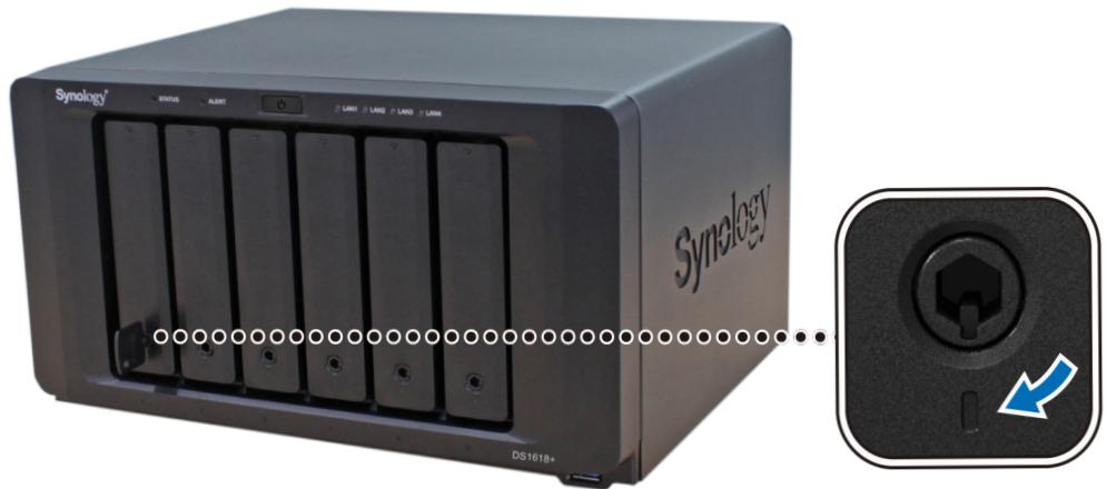 SYNOLOGY DS1618 - Installation des disques - 6
