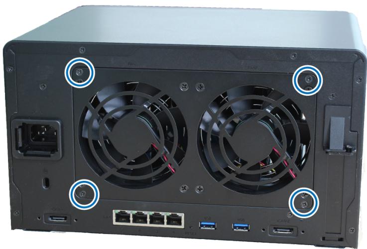 SYNOLOGY DS1618 - Pour remplacer le ventilateur du système : - 2