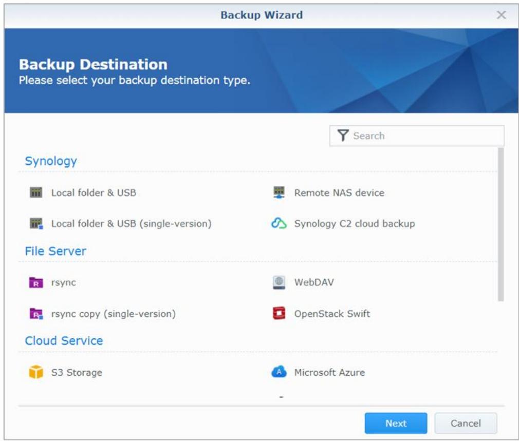 SYNOLOGY DS1618 - Sauvegarde des données ou iscsi LUN sur le synology NAS. - 1