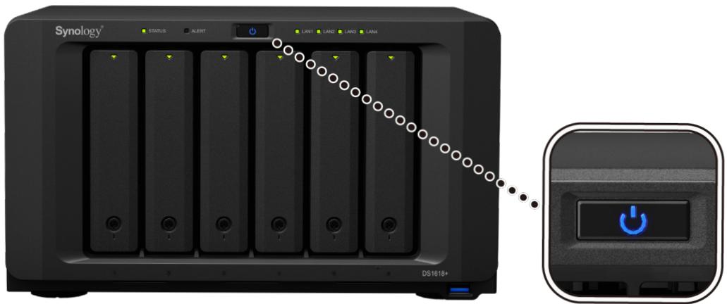 SYNOLOGY DS1618 - Installation des disques - 9