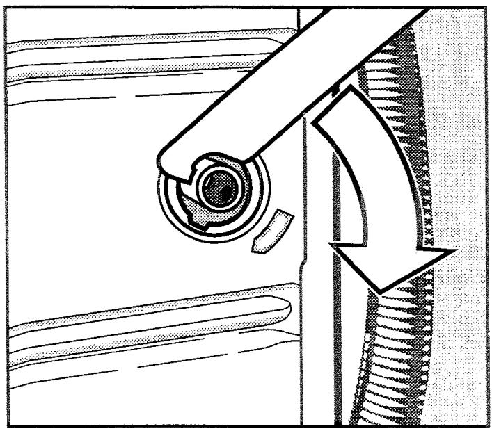 MIELE W2260 - Démontage des sécurités de transport - 4