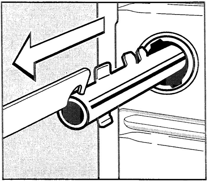 MIELE W2260 - Démontage des sécurités de transport - 3