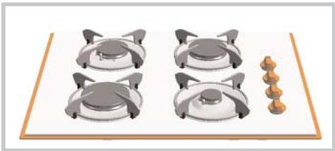 DE DIETRICH DTG 315 XL1 - Le guide d'utilisation de votre table de cuisson - 1