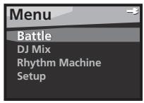 PIONEER STZ-D10Z-R - L'appareil étant sous tension, appuyez sur la touche MENU. - 1